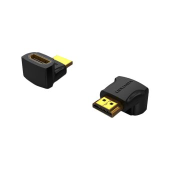 Адаптер-переходник Vention HDMI v2.0 19M/19F угол 270 (AINB0)