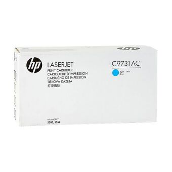 Тонер-картридж HP 645A Cyan Contract Original LaserJet Toner Cartridge (C9731AC)