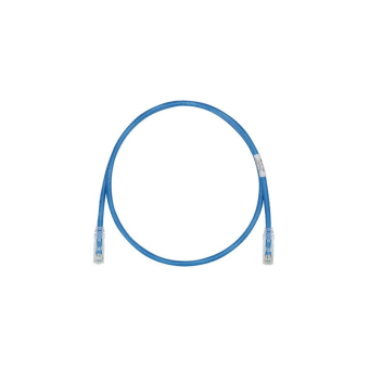 Патч-корд UTP LSZH кат.6 SD 1м. синий Panduit RJ45(m) - RJ45(m) Cat. 6 U/UTP LSZH 1м синий