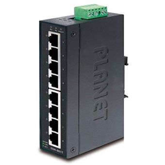 ISW-801T коммутатор для монтажа в DIN рейку Planet ISW-801T