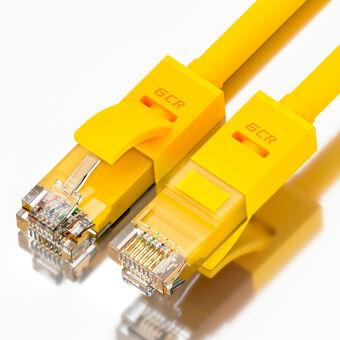 Greenconnect RJ45(m) - RJ45(m) Cat. 5e U/UTP PVC 3м жёлтый