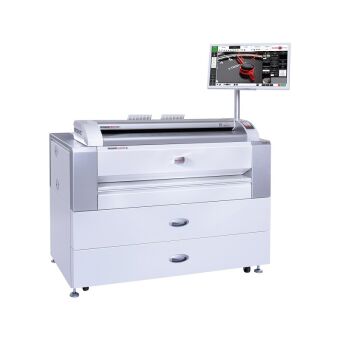 МФУ Rowe ecoPrint i6 и Scan 450i, 2 рулона, 6 м/мин, стандартный выходной лоток, пусковой RM5102100