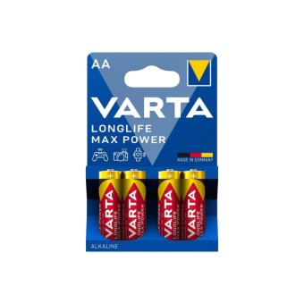 Батарейка AA Varta LONGLIFE MAX POWER (MAX TECH) LR6 AA BL4 Alkaline 1.5V
