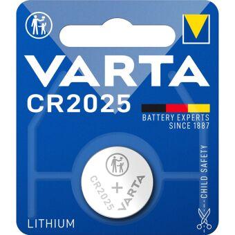 Батарейка CR2025 Varta PRIMARY LITHIUM CR2025 (06025101401)