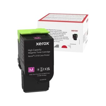 Тонер-картридж увеличен емк пурпурный Xerox C310/C315 006R04370