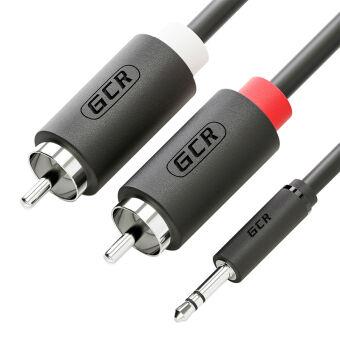GCR Кабель-переходник аудио 3.0m jack 3,5mm GreenConnect GCR-51725
