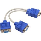 Кабель-разветвитель Разветвитель VCOM VGA M/2 x VGA F (VVG6530-0.2M)