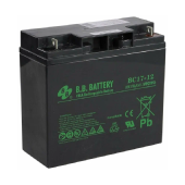 Батарея B.B. Battery серия BC, BC17-12, напряжение 12В, емкость 17Ач (разряд 20 часов), макс. ток разряда (5 сек.) 255А, макс. ток заряда 5.1A, свинцово-кислотная типа AGM, клеммы B1, ДxШxВ 181x76x166мм., вес 5.62кг., срок службы 5-7 лет BB Battery BC17-1