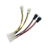 Переходник HIPER Molex Molex 1x4pin(PWM)+3x
