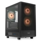 Корпус без блока питания HSPD M310-TGBK-ARGB