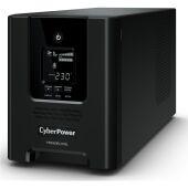 ИБП CyberPower PR3000ELCDSL, Line-Interactive, 3000VA/2700W, 8 IEC-320 С13, 1 IEC C19 розеток, USB&Serial, SNMPslot, LCD дисплей, Black, 0.6х0.3х0.4м., 29.6кг., замена для АРС SMC3000I, SMC3000I-RS и SMT3000I