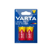 Батарейка Varta LONGLIFE MAX POWER (MAX TECH) LR14 C BL2 Alkaline 1.5V (4714)
