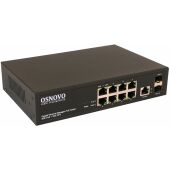 Коммутатор OSNOVO SW-80802/L(150W)