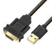 GCR Конвертер-переходник 2.0m PROF USB 2.0 AM GreenConnect GCR-55821
