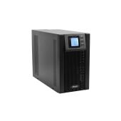 ИБП POWERMAN Online 3000 plus, LCD, двойного преобразования, 3000ВА, 2700Вт, 2 евророзетки с резервным питанием, USB, RS232, слот SNMP, разъем EPO, внешний блок батарей (в комплект не входит), 191 х 460 х 337 мм., 11 кг.