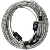 Кабель-адаптер VCOM USB 2.0 Type-AM - USB 2.0 Type-AF 25м