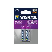 Батарейка AA Varta ULTRA FR6 AA BL2 Lithium 1.5V (6106) (2?/?20?/?200) (2 ????.)
