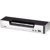 Переключатель, электрон., KVM+Audio+USB 2.0, 1 user USB+HDMI => 4 cpu USB+HDMI, соШнур. USB 2х1.8м., настол., исп.стандарт, без OSD, некаскад./ATEN. CS1794