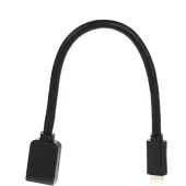 Кабель-адаптер VCOM USB 2.0 Type-C (m) - USB 3.2 Type-AF 0.2м