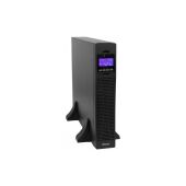 ИБП POWERMAN Online 1000 RT, LCD, двойного преобразования, 1000ВА, 900Вт, 8 розеток IEC 60320 C13, защита от КЗ, импульсных всплесков сети, перегрузки, разряда и перезаряда батареи, RJ11