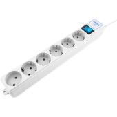 Фильтр-удлинитель Power Cube PRO, 1,9 м, LC контур, 16А/3,5кВт Power Cube Pro (1.9 м, 6 розеток)