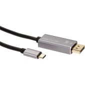 Кабель-адаптер Кабель-переходник VCOM USB 3.1 Type C M/DisplayPort M (CU480MC-1.8M)