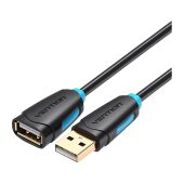 Кабель-удлинитель Vention USB 2.0 AM/AF - 1 м (CBCBF)