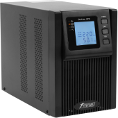 ИБП POWERMAN Online 2000 plus, LCD, двойного преобразования, 2000ВА, 1800Вт, 2 евророзетки с резервным питанием, USB, RS232, слот SNMP, разъем EPO, внешний блок батарей (в комплект не входит), 191 х 460 х 337 мм., 10.5 кг.