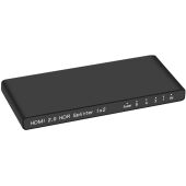 Greenconnect Разветвитель HDMI v2.0, 1x2, 4Kx2K 60Hz Переходники Greenconnect\GL-VK2