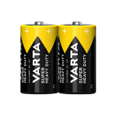 Элемент питания Varta SUPERLIFE R14 C Shrink 2 Heavy Duty 1.5V (2014) (2/24/120) (2 шт.)