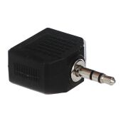 Переходник VCOM mini jack 3.5 mm (m) - 2 x mini jack 3.5 mm (f)