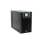 ИБП POWERMAN Online 2000, LCD, двойного преобразования, 2000ВА, 1800Вт, 3 евророзетки с резервным питанием, USB, RS232, слот SNMP, разъем EPO, батарея 12В 9Ач 4 шт., 191 х 460 х 337 мм., 20 кг.