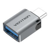Адаптер-переходник Vention OTG USB Type C M Адаптер-переходник USB 3.0 Type-C M/USB 3.0 Type-AF (CDQH0)