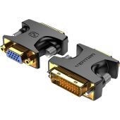 Адаптер-переходник Vention DVI-I 24+5M Адаптер-переходник DVI-I 24+5M/VGA 15F (ECFB0)