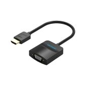Мультимедиа конвертер Vention HDMI 19М/VGA F/mini Jack 3.5 mm F/micro USB 2.0 Type B F (ACHBB)