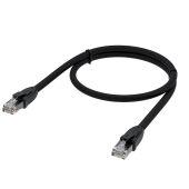 Greenconnect RJ45(m) - RJ45(m) Cat. 6 UTP 2м черный