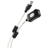 Кабель-адаптер VCOM USB 2.0 Type-AM - USB 2.0 Type-AF 25м