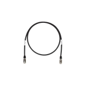 Патч-корд STP кат.6А 10Гбит 1,5м. черный Panduit RJ45(m) - RJ45(m) Cat. 6A S/FTP PVC 1.5м чёрный