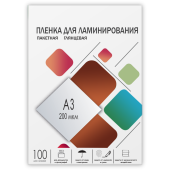 Пленка 303х426 (200 мик) 100 шт. ГЕЛЕОС LPA3-200