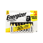 Батарейка AA Energizer Alkaline power LR6 AA BL8 (00-00004353)