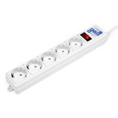 Фильтр-удлинитель Power Cube B 1.9 м 5 розеток (белый) 10А/2,2кВт Power Cube B (1.9 м, 5 розеток)