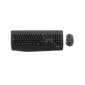 Комплект (клавиатура + мышь) Logitech Wireless Desktop MK345 Combo Black Retail