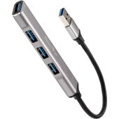 Переходник Мультифункциональный хаб Telecom USB 3.0 M/USB 3.0 F/3 x USB 2.0 F (TA308U)