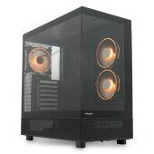Корпус без блока питания HSPD F710-TGBK-ARGB