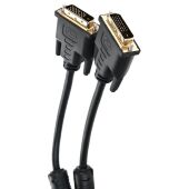 Кабель VCOM DVI-D (m) - DVI-D (m) 1.8м