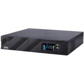 ИБП SPR-1500, линейно-интерактивный, 1500 ВA, 1200 Вт, LCD, Rack/Tower, 8 розеток IEC320 C13 с резервным питанием, USB, RS-232, слот под SNMP карту, защита RJ45, ШхГхВ 428x453x84 мм, 20.5 кг Powercom SPR-1500 LCD