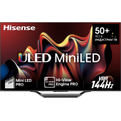 Телевизор ЖК 85'' Hisense Телевизор 85U7NQ 85", Ultra HD, Full Array LED, 120Гц, Smart TV (ОС VIDAA U7), Wi-Fi, DVB-T2/T/C/S2/S